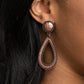 Beyond The Borders - Copper Clip-On Earring