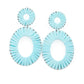 Foxy Flamenco - Blue Post Earring