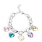 Candy Heart Charmer - Multi Bracelet