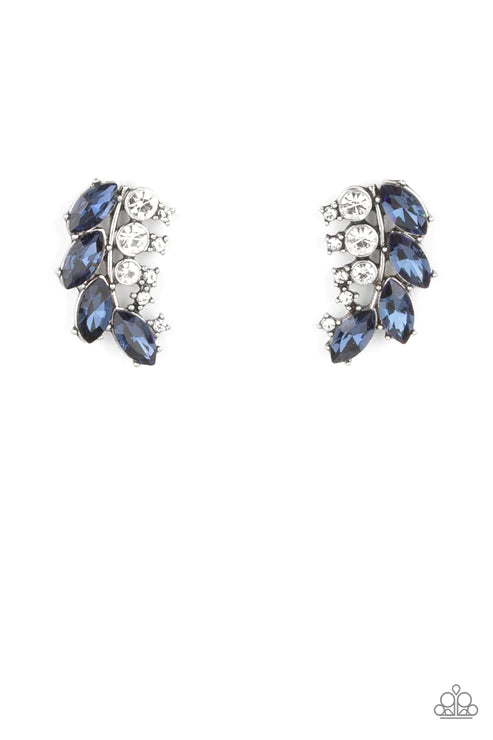 Flawless Fronds - Blue Post Earring