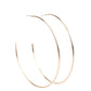 Colossal Couture - Gold Hoop Earring