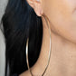 Colossal Couture - Gold Hoop Earring