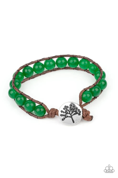 Seasonal Bounty - Green Urban Bracelet