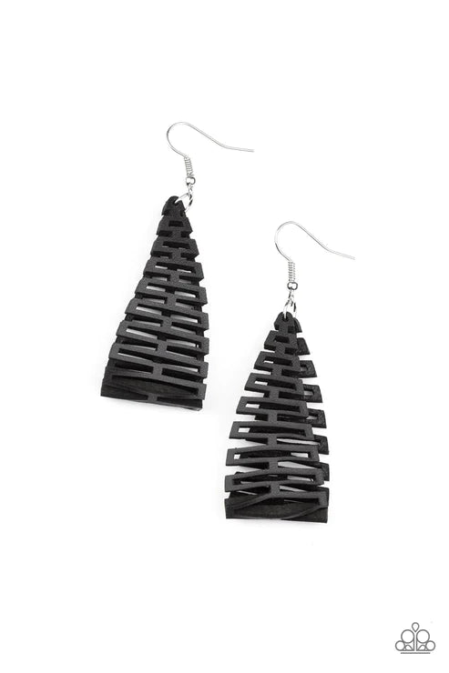 Urban Delirium - Black Earring