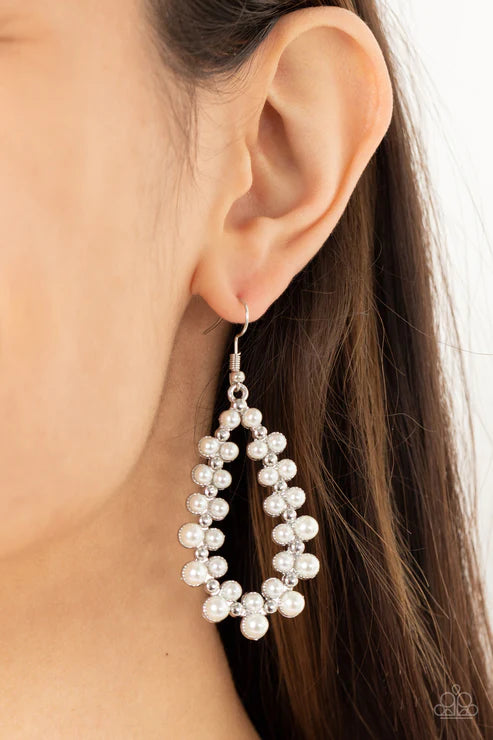 Absolutely Ageless - White Earring