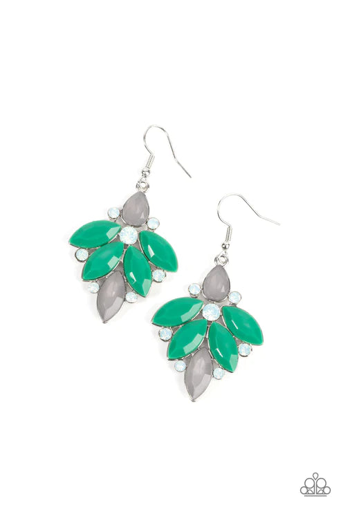 Fantasy Flair - Green Earring