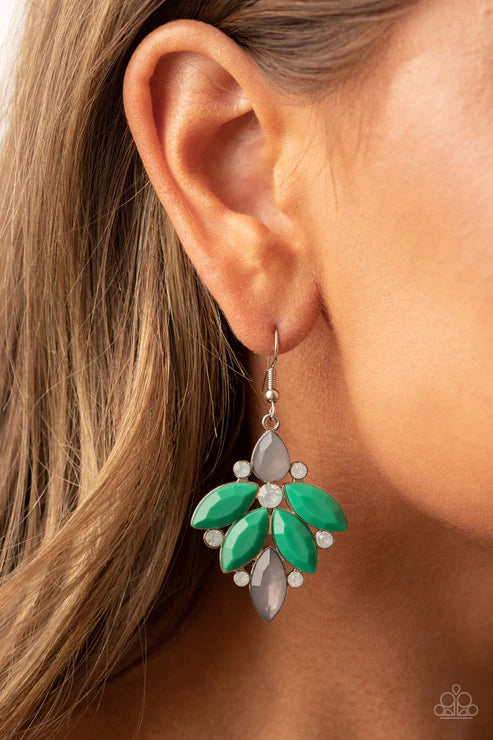 Fantasy Flair - Green Earring