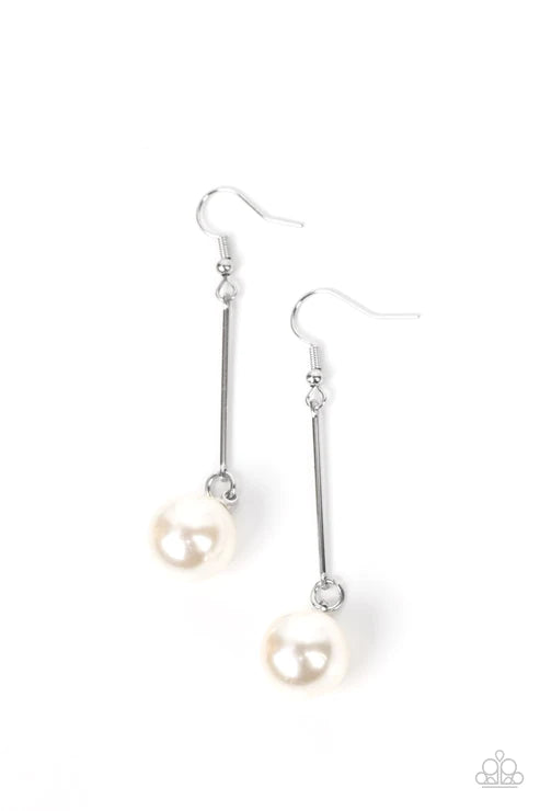 Pearl Redux - White Earring