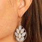 Glacial Glades - White Earring