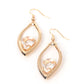 Beautifully Bejeweled - Gold Earring