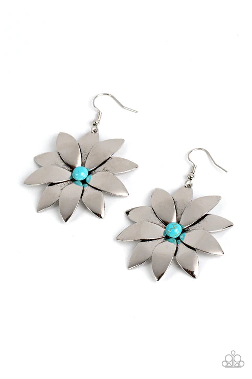 Pinwheel Prairies - Blue Earring