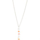 Tranquil Tidings - Orange Necklace