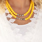 Summer Splash - Yellow Necklace