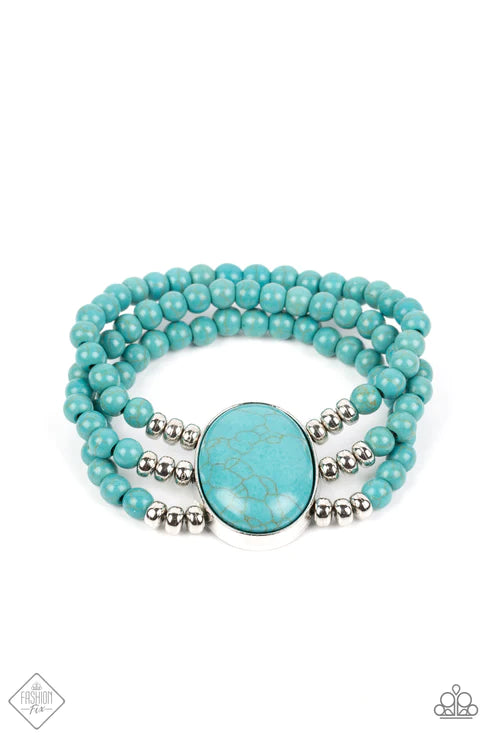 Stone Pools - Blue Bracelet