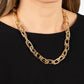 Tough Call - Gold Necklace