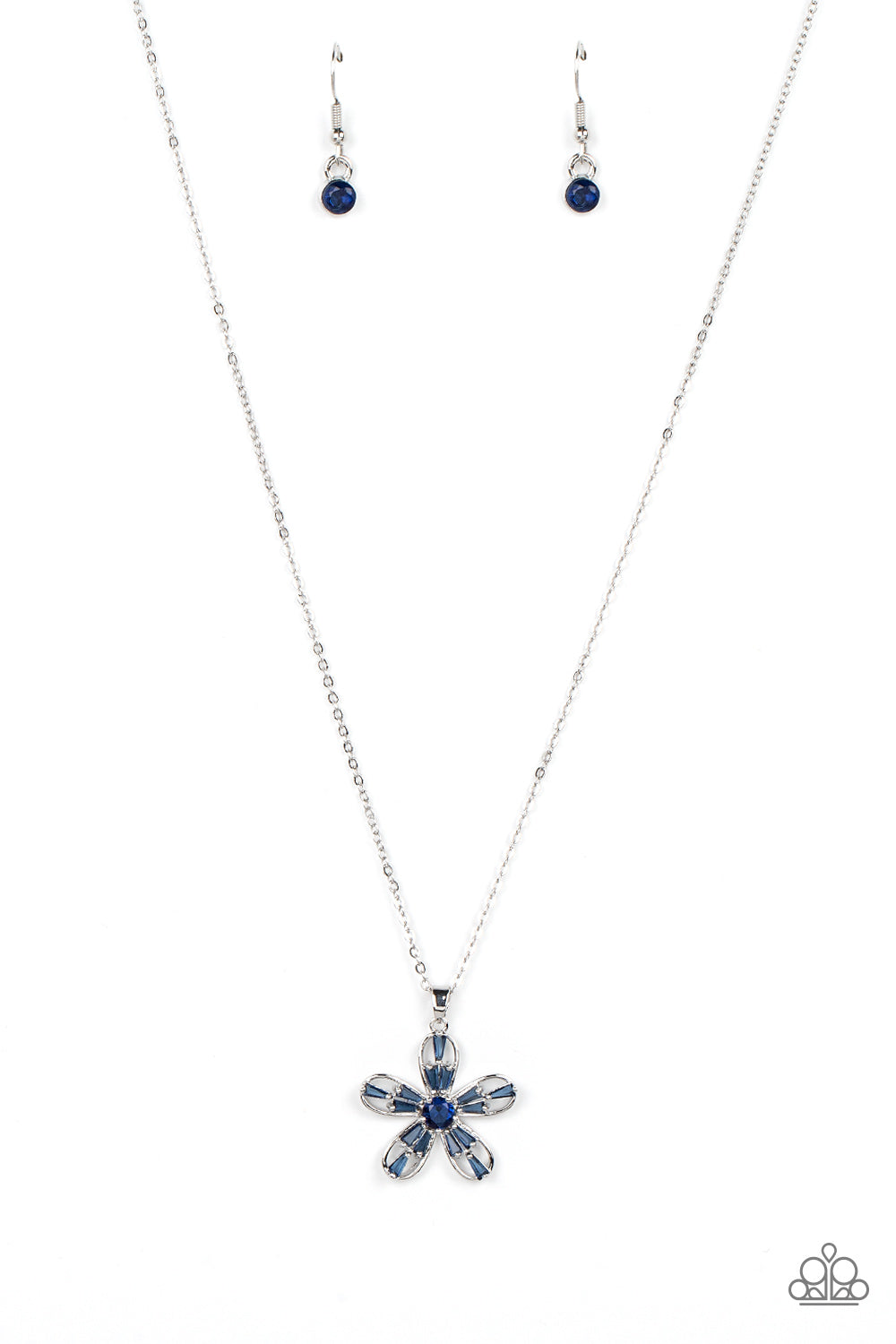 Botanical Ballard - Blue Necklace