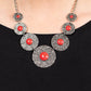 Garden Glade - Red Necklace