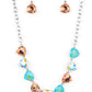 Dreamy Drama - Orange Necklace