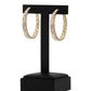 GLITZY By Association - Gold Hoop Earring