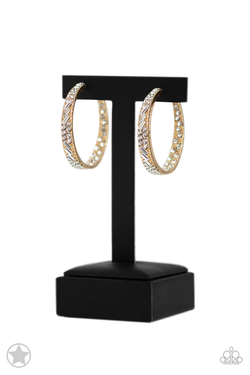 GLITZY By Association - Gold Hoop Earring