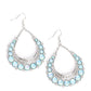 Bubbly Bling - Blue Earring