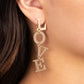 L-O-V-E - Gold Post Earring