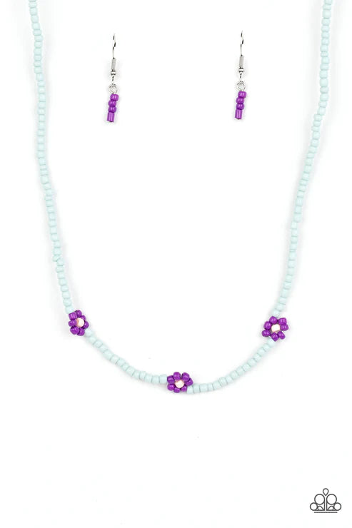 Bewitching Beading - Purple Necklace