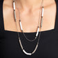 Caviar Chic - White Necklace