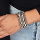 Top Notch Twinkle - White Bracelet