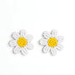 Sensational Seeds - White Post Earring