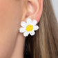 Sensational Seeds - White Post Earring