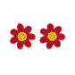 Sensational Seeds - Red Post Earring