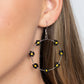 Dainty Daisies - Black Earring