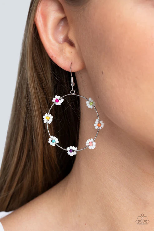 Dainty Daisies - Multi Earring