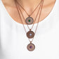 Geographic Grace - Copper Necklace