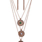 Geographic Grace - Copper Necklace