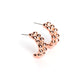 Bubbling Beauty - Copper Hoop Earring