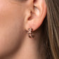 Bubbling Beauty - Copper Hoop Earring