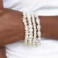 Gossip PEARL - White Bracelet