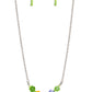 BOUQUET We Go - Green Necklace