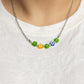 BOUQUET We Go - Green Necklace