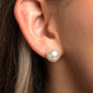 Debutante Details - White Post Earring