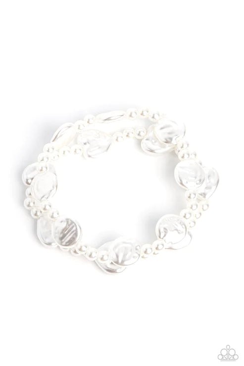 Good Time PEARL - White Bracelet