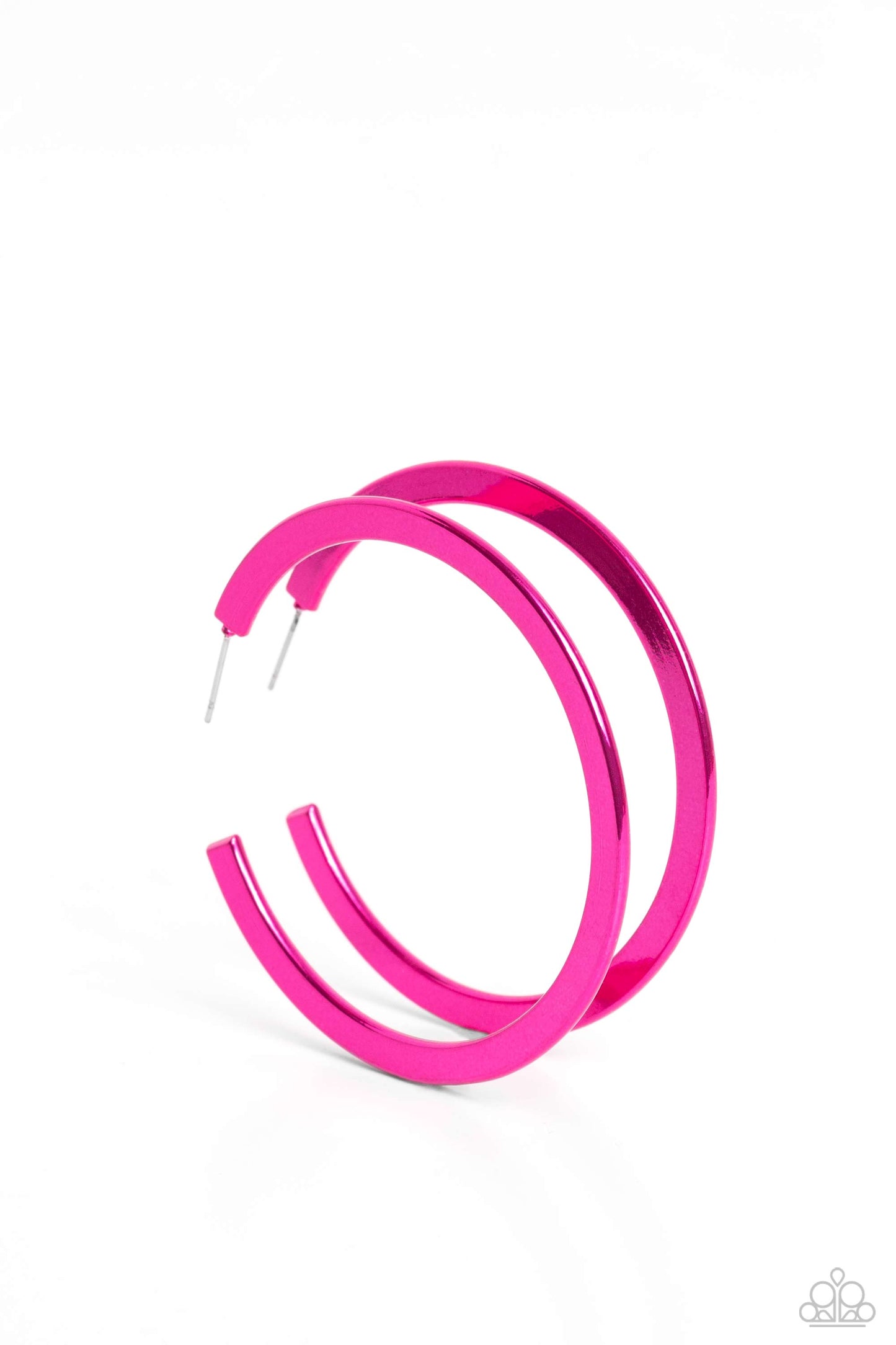 Pop HOOP - Pink Hoop Earring