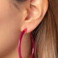 Pop HOOP - Pink Hoop Earring