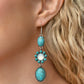 Carefree Cowboy - Blue Earring