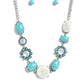 Cowboy Catwalk - Blue Necklace