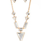 Fetchingly Fierce - Gold Necklace