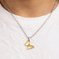 Butterfly Lullaby - Yellow Necklace