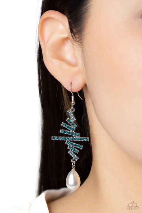 Timeless Tapestry - Blue Earring